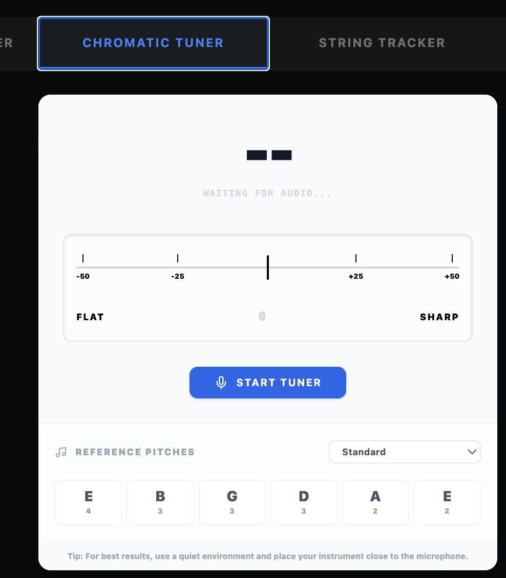 Chromatic Tuner