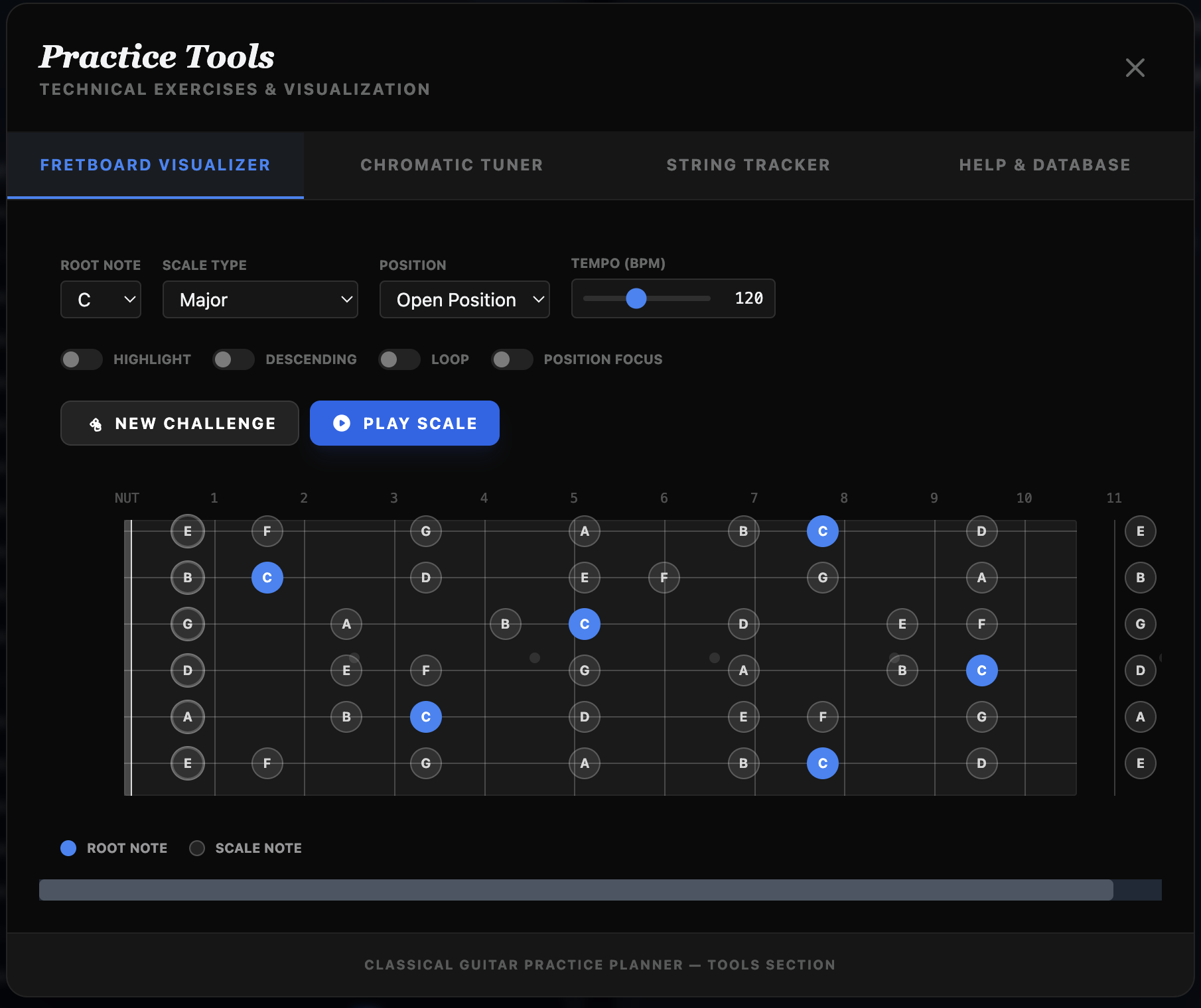 Fretboard Visualizer
